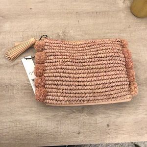 Loeffler Randall Raffia Clutch